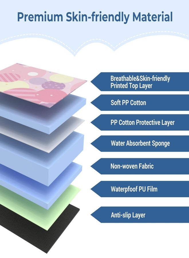 COOLBEBE Car Seat Protector for Potty Training, 2 Pack Dry Waterproof Car Seat Liner Toilet Training for Baby Infant Toddler, Piddle Pads Cover Car Seat Pad for Strollers & Carseat (Pink,2PC) - Image 3